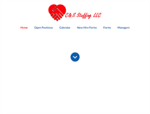 Tablet Screenshot of candsstaffing.com